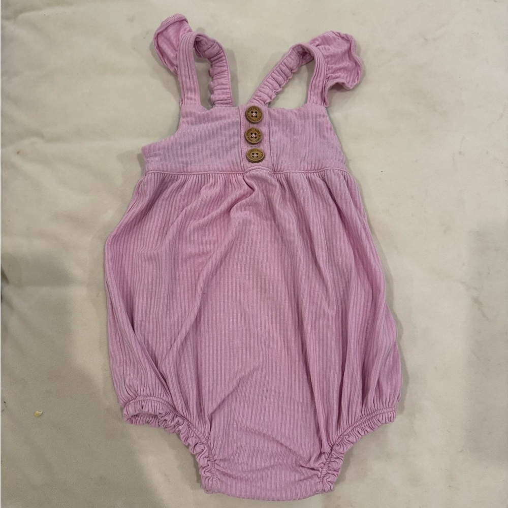 Posh peanut bubble romper, 6-12 month size.